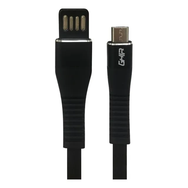 Ghia Cable Usb A Macho - Micro-usb B Macho, 1 Metro, Negro