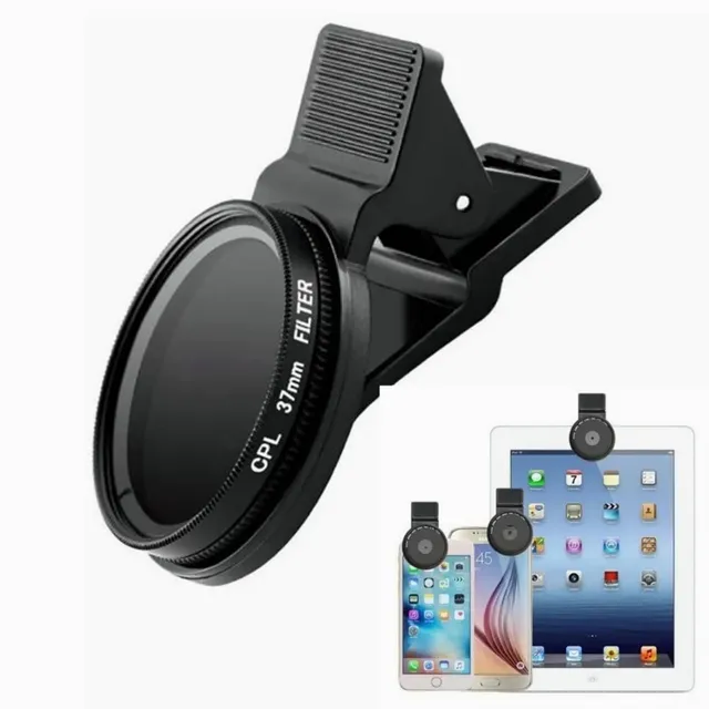 Filtro Cpl Polarizado Para Lentes De Smartphones