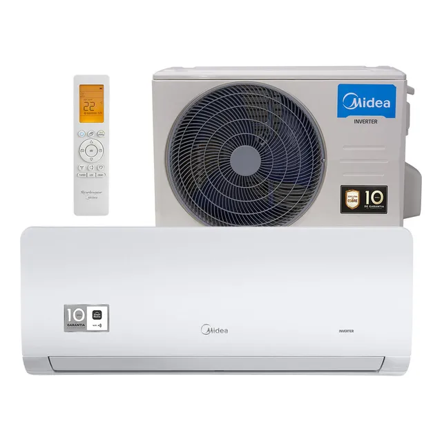Ar Condicionado Midea Xtreme Save Connect Split Inverter Só Frio 12000 Btu Branco 38agvci12m5
