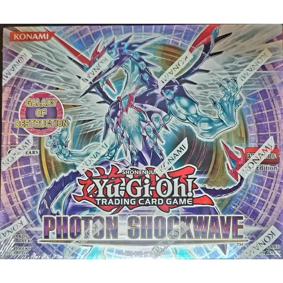 Yugioh Photon Shockwave Booster Box Display Inglés