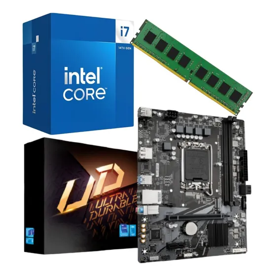 Combo Ecovision Intel I7 14700 + Mother + 16gb