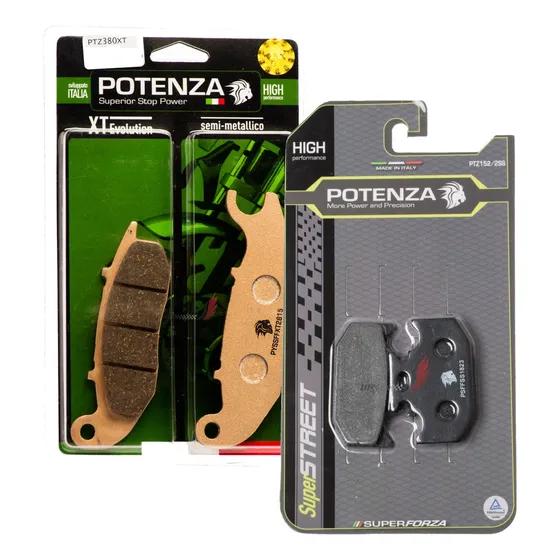 Pastilha Potenza D+t Yamaha Xtz250 Tenere Lander Abs 380 152