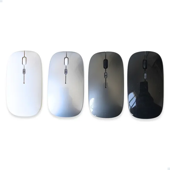 Mouse Wireless Ergonomico Bluetooth Sem Fio Recarregavel Usb