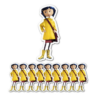 Figuritas Coroplast Coraline Kit 10 Pz Decoración Mesa Figuritas Coroplast Coraline Kit 10 Pz Decoración Mesa