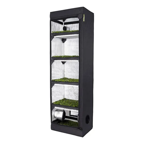 Carpa Garden Highpro Probox Propagator L 60x40x200 Esquejes Color Negro