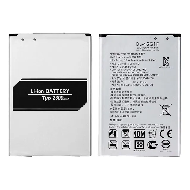 Bateria Para LG K10 2017 Bl-46g1f Con Garantia 12 Meses
