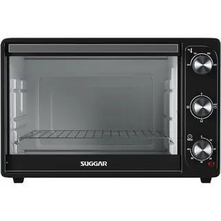 Forno Elétrico 42 Litros Preto Suggar Forno Elétrico 42 Litros Preto Suggar