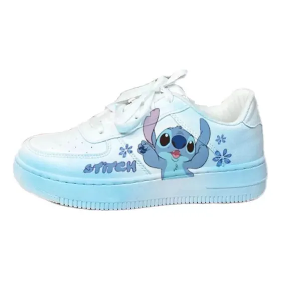 Zapatillas Stitch, Zapatos Stitch Blancos