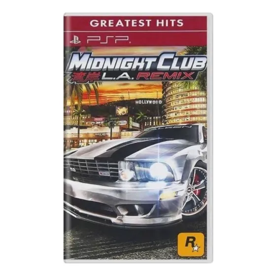 Jogo Psp Midnight Club L.a Remix Original Fisico