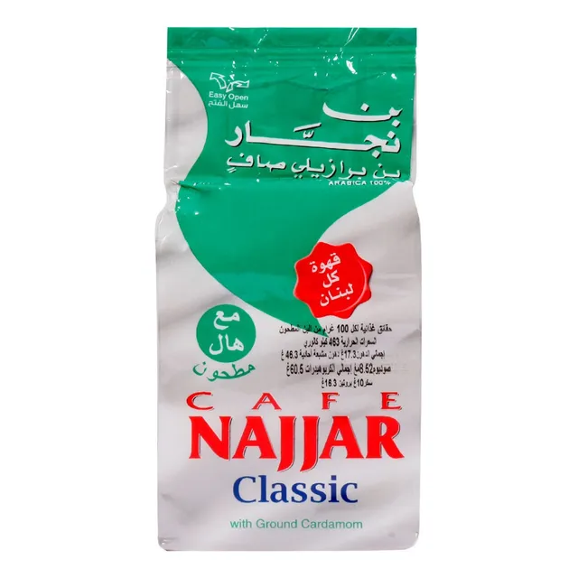 Cafe Árabe Najjar Classic Com Cardamomo 200g Árabe