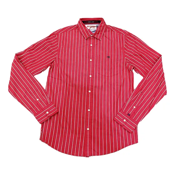 Camisa Scotch & Soda Roja A Rayas Talla S (chica) Reg Fit 