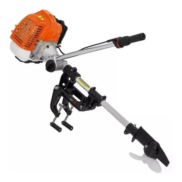 Motor De Popa Para Barco Bote Caiaque Rabeta 63cc 3hp Pesca