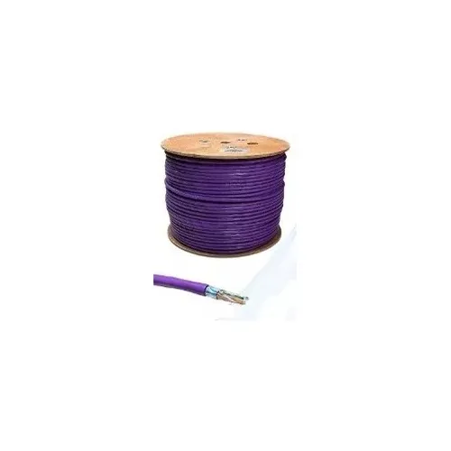 Cable Cat6a Ftp Violeta 100% Cobre Certificado  