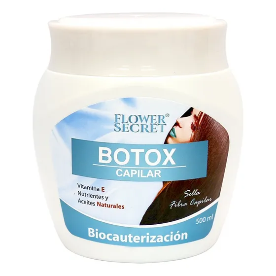 Botox Capilar Bio Cauterización 500 Ml. Flower Secret