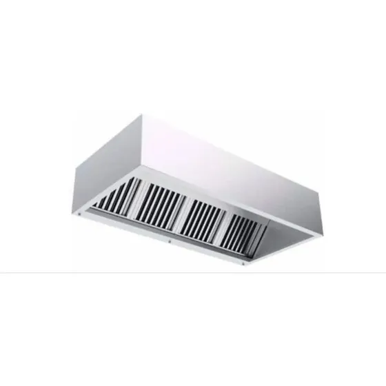 Coifa Industrial Com Filtro Inercial  Com 3 Metros