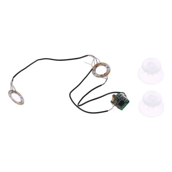 Kit De Botões Com Fita Led Compatível Com Controle De Ps4
