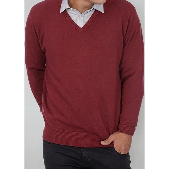 Saco Sueter Cuello V Materialtejido Colegial,casual,empresar