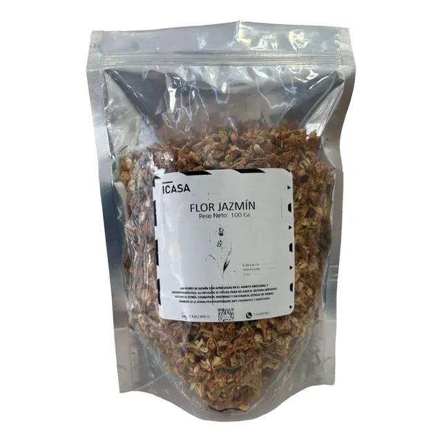 Flor Jazmin Seca 100g Calidad Premium Icasa Pr6