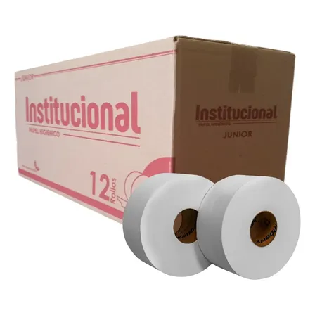 Papel Higiénico Institucional Caja 12 Rollos