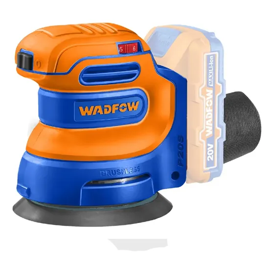 Lijadora Roto Orbital Wadfow A Bateria 20v Brushless Febo
