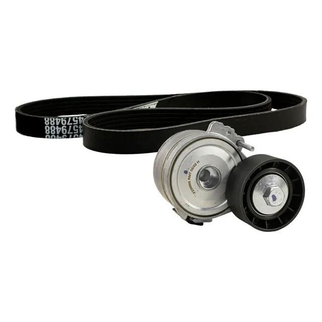 Kit Tensor + Correa Poli-v Para Citroen C4 2.0hdi (c)