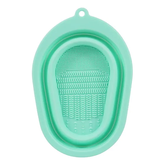 Limpiador De Brochas Almohadilla Esponja Maquillaje. Lv