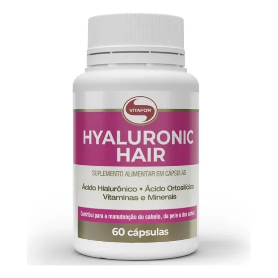 Hyaluronic Hair 60 Cápsulas Vitafor