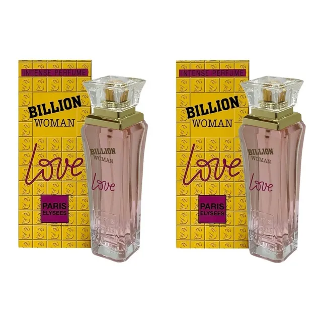 Kit Com 2 Billion Woman Love Paris Elysees 100ml – Original