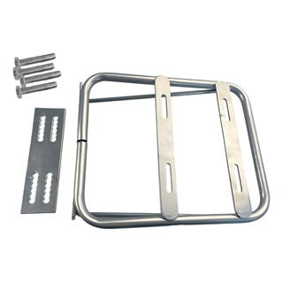 RaterĂa Trasera De Bicicleta ElĂ©ctrica Rack De Plata RaterĂa Trasera De Bicicleta ElĂ©ctrica Rack De Plata