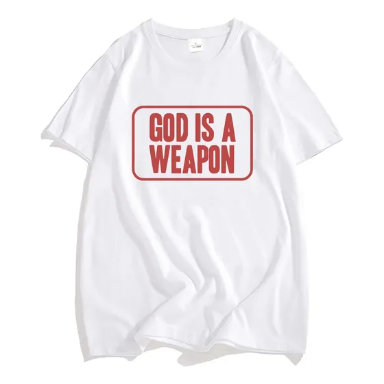 Playera  God Is A Weapon Falling In Reverse Rock Band  Camis