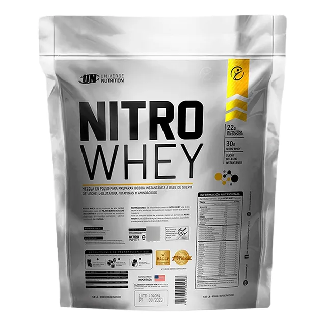 Proteína Universe Nutrition Nitro Whey 3 Kg