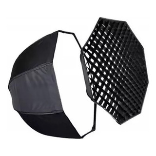 Octabox Softbox 80cm Sombrilla Para Flash + Grid Panal 80cm Octabox Softbox 80cm Sombrilla Para Flash + Grid Panal 80cm