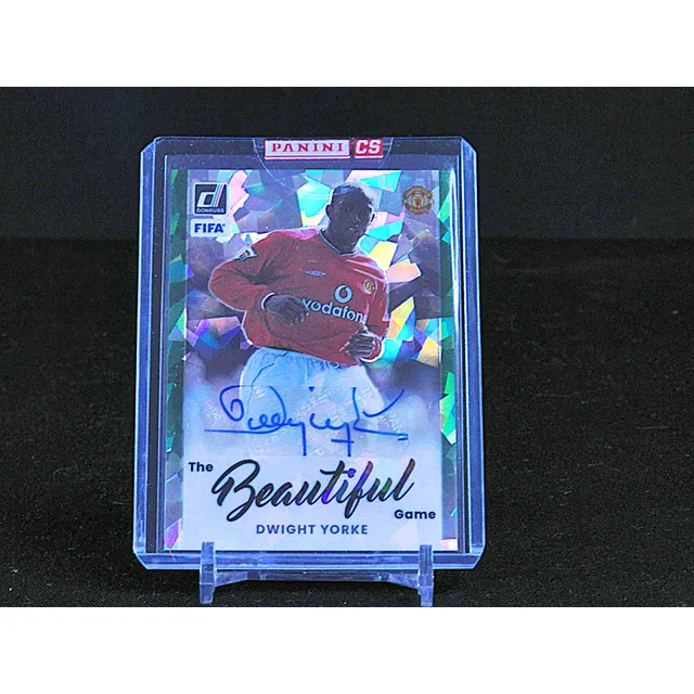 Tarjeta Carta Panini Firma Autografo Dwight York