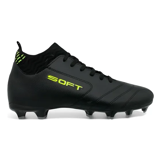 Botines De Fútbol Con Tapones Y Cuello Media Soft 312