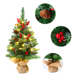 Árbol De Navidad Pequeño De 18 Pulgadas, Mini Árboles Que Fu Árbol De Navidad Pequeño De 18 Pulgadas, Mini Árboles Que Fu