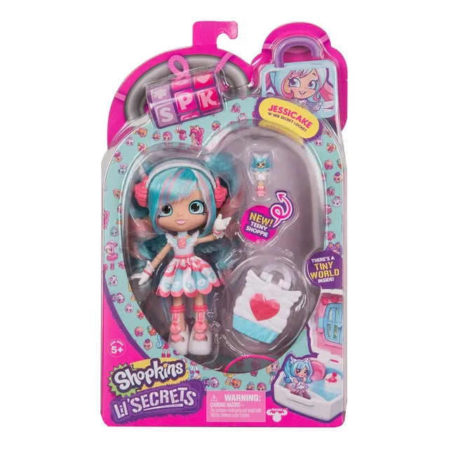 Muñeca Shopkins Shoppies Jessicake Lil Secrets