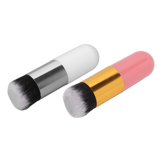 Pincel Cosmético De Maquillaje, 2 Piezas, Cómodo Para Viajar Pincel Cosmético De Maquillaje, 2 Piezas, Cómodo Para Viajar