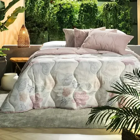 Edredom Casal Blend Comfort Big Flora Altenburg