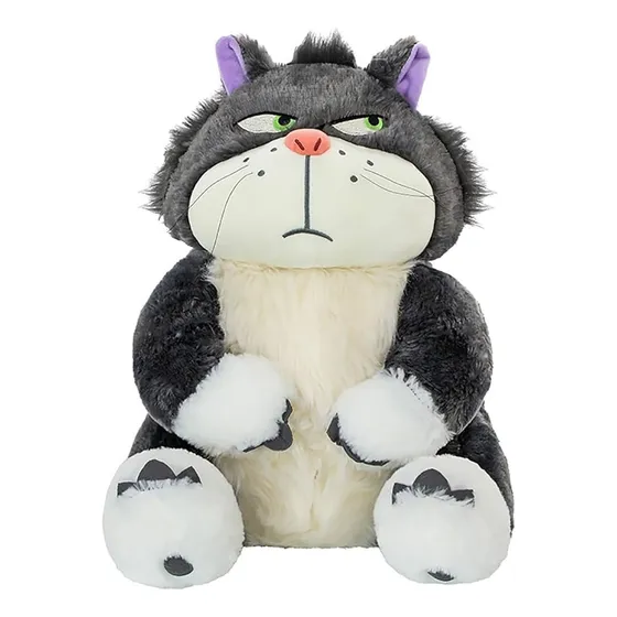 Peluche Gato Lucifer Enojado - 25 Cm Inc/envio
