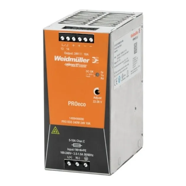 Fuente De Poder 10amp Pro Eco 240w 24v Weidmuller