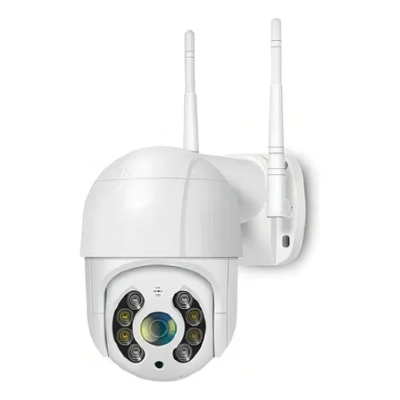 Camaras De Seguridad Wifi Camara Ip Interior Exterior Wifi Color Blanco