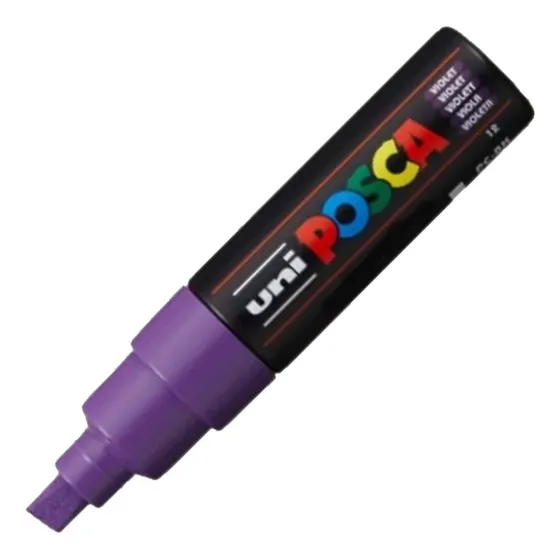 Marcador Uni Posca PC-8k X Cor da unidade: cor violeta, tinta violeta