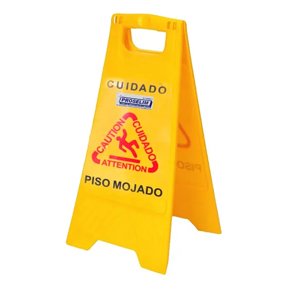 Señalización De Piso Mojado