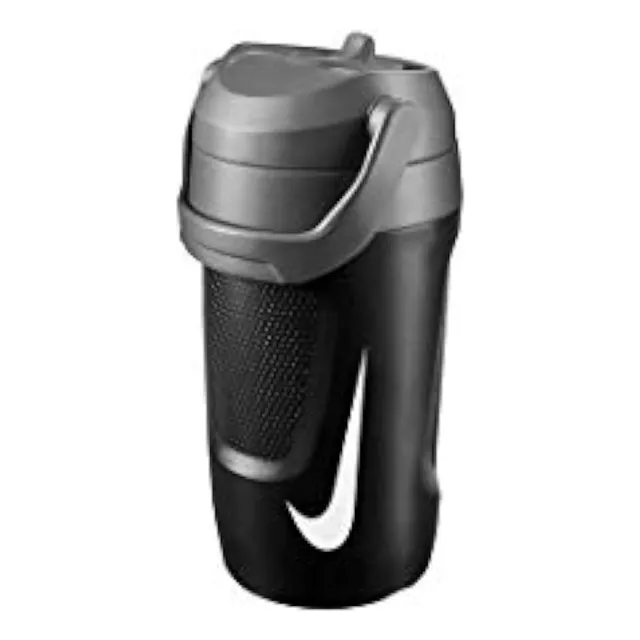 Nike Fuel - Jarra Aislada De 64 Oz, Color Negro Y