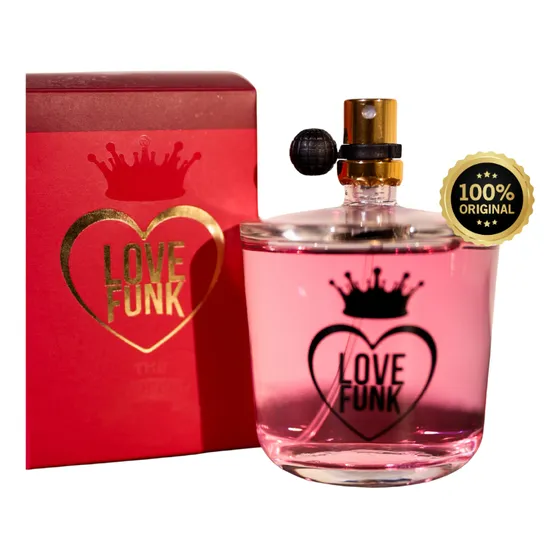 Perfume The Queen Feminino 100ml Love Funk Contratipo Coco