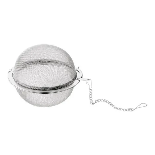 Kit 5 Infusor Inox Para Chá Mini Peneira Coador Ervas Cor Outro