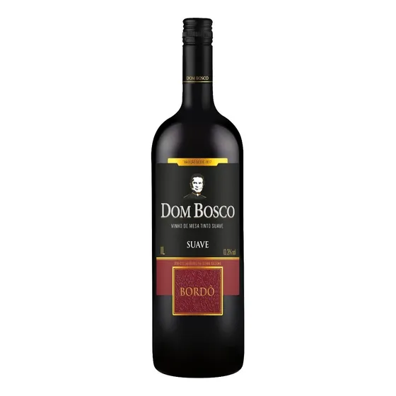 Vinho Dom Bosco Bordô Suave 1l
