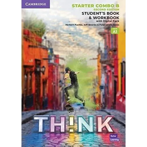 Think Starter Sb Combo B 2ed de Herbert Puchta editorial Cambridge en Inglés