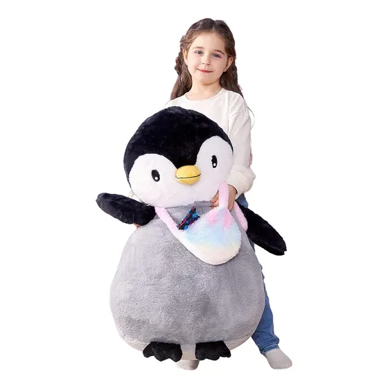 Peluche Gigante Pingüino Ikasa 23 Suave Y Cute Para Niños