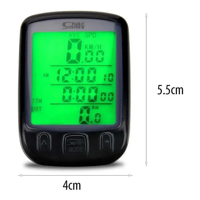 Velocimetro Odometro Pro Bicicleta Mtb Lcd Impermeable Luz